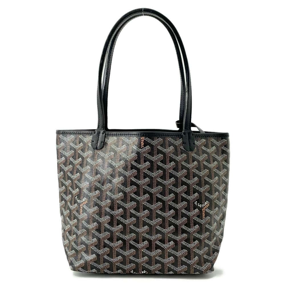 Goyard Saint Louis Junior Handbag Black